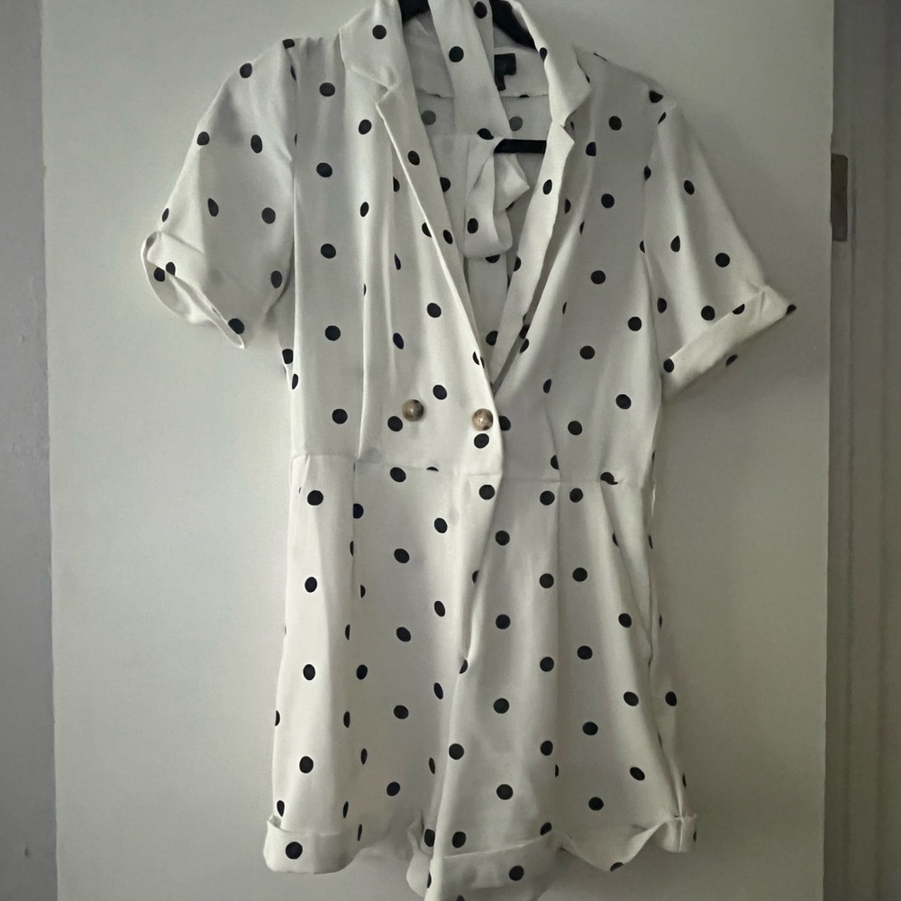 Polka Dot Romper